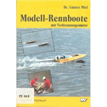 Modell-Rennboote mit Verbrennungsmotor