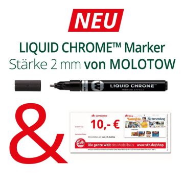 LIQUID CHROME™ Marker 2mm & 10€ Shop-Gutschein