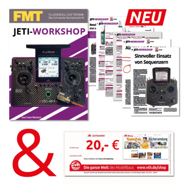 Jeti-Workshop + 20,-€ Shopgutschein