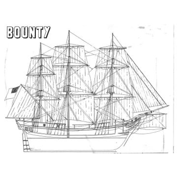 Bauplan HMS Bounty