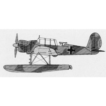 Bauplan Arado Ar 196 A3