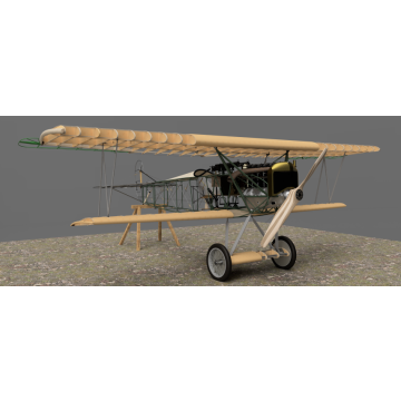 3D-CAD-Daten Fokker D.VII