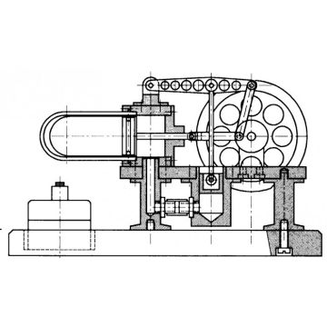 Bauplan Heißluftmotor HW-HM 02