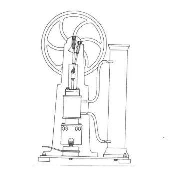 Bauplan Stirlingmotor Modell NSM G/W