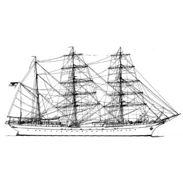 Bauplan Gorch Fock I