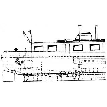 Bauplan Gütermotorschiff