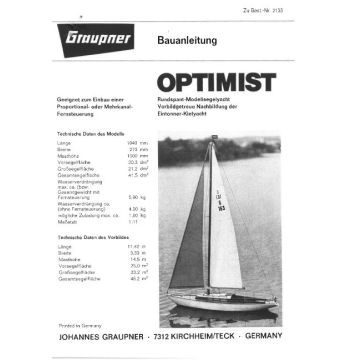 Bauplan Optimist