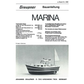 Bauplan Marina