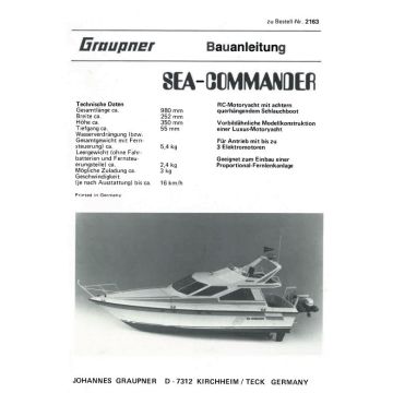 Bauplan Sea-Commander