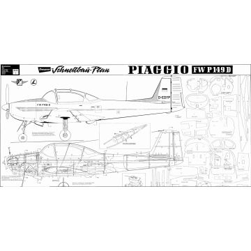 Bauplan  Piaggio FW P149D