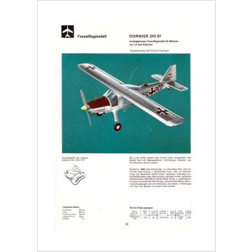 Bauplan  Dornier Do27