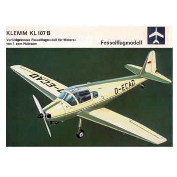 Bauplan  Klemm KL107B