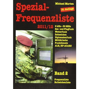 Spezial-Frequenzliste 2011/12 - Band 2