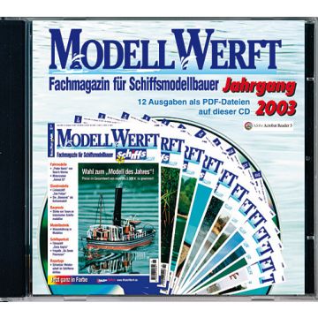 ModellWerft Jahrgangs-CD 2003