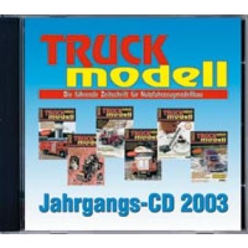 TRUCKmodell Jahrgangs-CD 2003