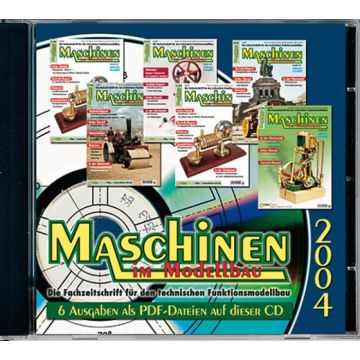 Maschinen im Modellbau Jahrgangs-CD 2004