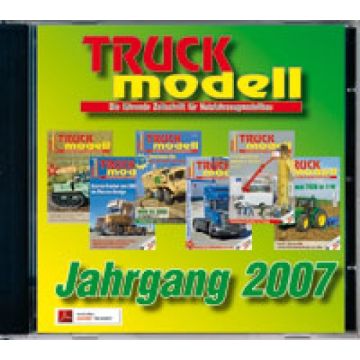 TRUCKmodell Jahrgangs-CD 2007