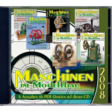 Maschinen im Modellbau Jahrgangs-CD 2008