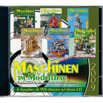 Maschinen im Modellbau Jahrgangs-CD 2009