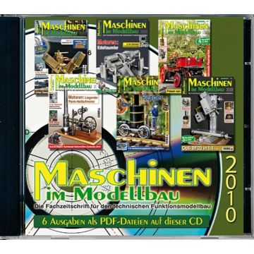 Maschinen im Modellbau Jahrgangs-CD 2010