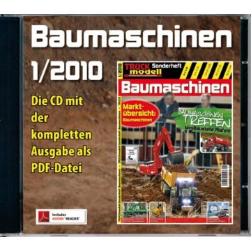 CD-Truckmodell Sonderheft 01 - Baumaschinen