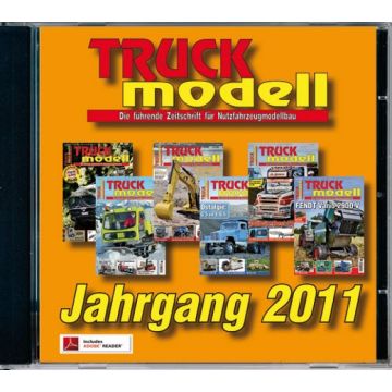 TRUCKmodell Jahrgangs-CD 2011