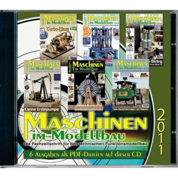 Maschinen im Modellbau Jahrgangs-CD 2011