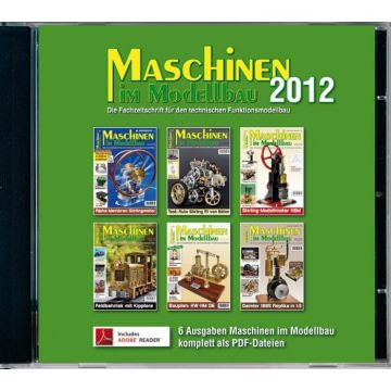 Maschinen im Modellbau Jahrgangs-CD 2012