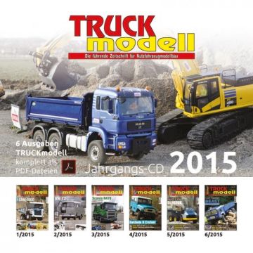 TRUCKmodell Jahrgangs-CD 2015