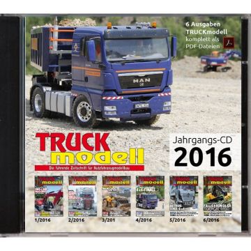 TRUCKmodell Jahrgangs-CD 2016