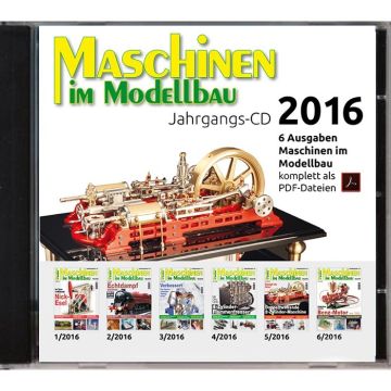 Maschinen im Modellbau Jahrgangs-CD 2016