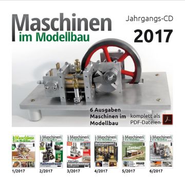 Maschinen im Modellbau Jahrgangs-CD 2017