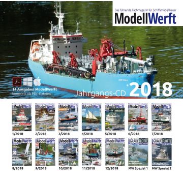 ModellWerft Jahrgangs-CD 2018