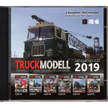 TRUCKmodell Jahrgangs-CD 2019