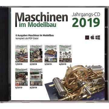 Maschinen im Modellbau Jahrgangs-CD 2019