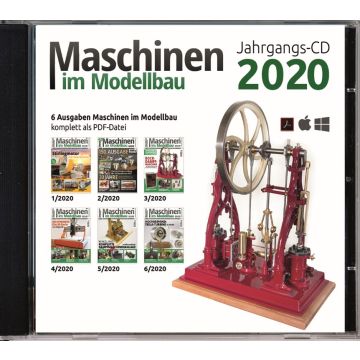 Maschinen im Modellbau Jahrgangs-CD 2020