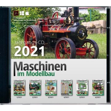 Maschinen im Modellbau Jahrgangs-CD 2021