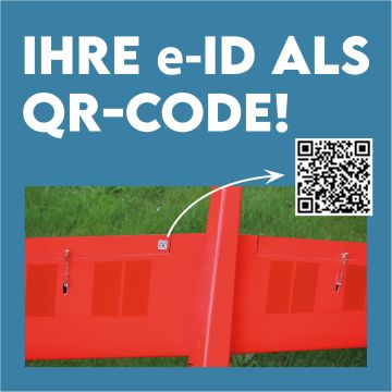 ID-Kennzeichnungsschilder - QR-Code (5 Stk.)