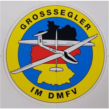 Aufkleber GROSSSEGLER IM DMFV