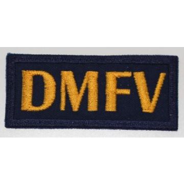 Aufnäher DMFV gestrickt