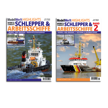 Bundle: ModellWerft Highlights "Schlepper & Arbeitsschiffe" 1+2