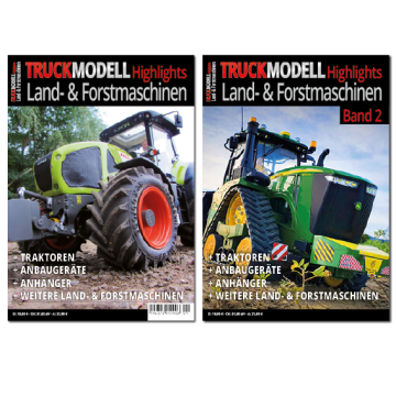 Bundle: TRUCKmodell Highlights "Land- und Forstmaschinen" Band 1+2