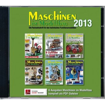 Download: Maschinen im Modellbau Jahrgangs-CD 2013