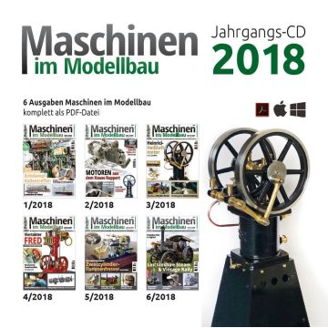 Download: Maschinen im Modellbau Jahrgangs-CD 2018