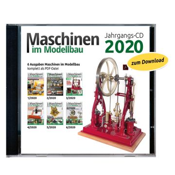 Download: Maschinen im Modellbau Jahrgangs-CD 2020