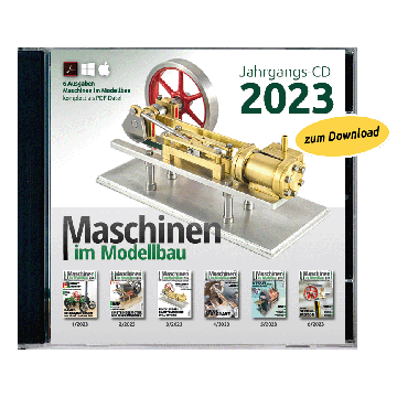 Download: Maschinen im Modellbau Jahrgangs-CD 2023