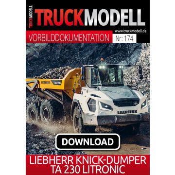 Download-Vorbilddokumentation: Liebherr Knick-Dumper TA 230 Litronic